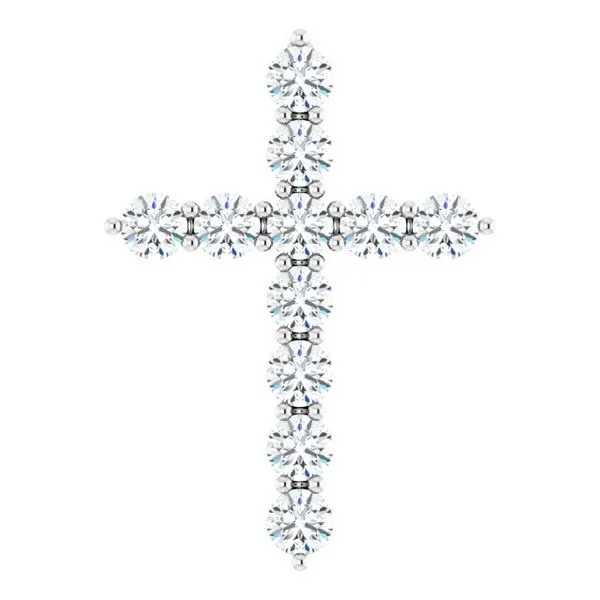 Accented Cross Pendant D'Errico Jewelry Scarsdale, NY
