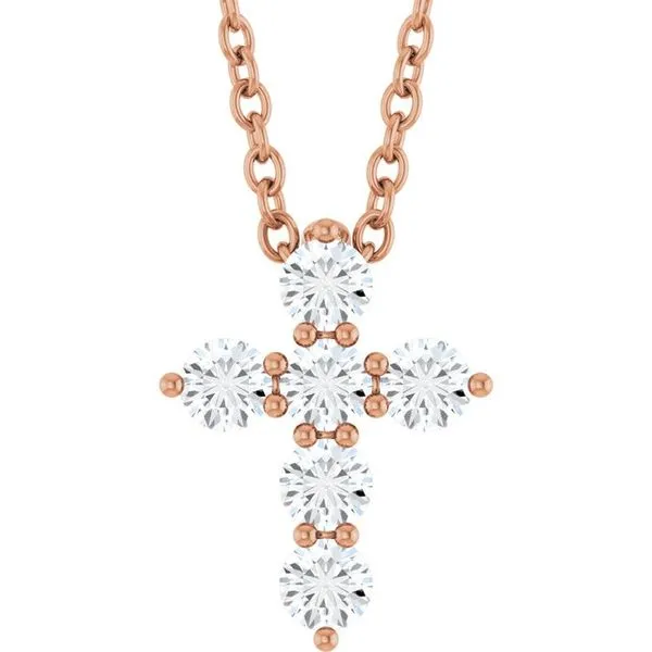 Accented Cross Necklace Jewelry Design Studio Jensen Beach, FL