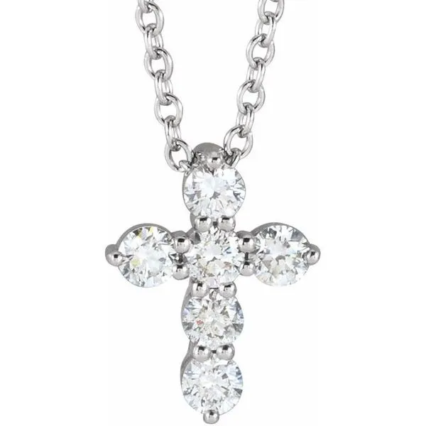 Accented Cross Necklace Rasmussen Jewelers Spanish Fork, UT