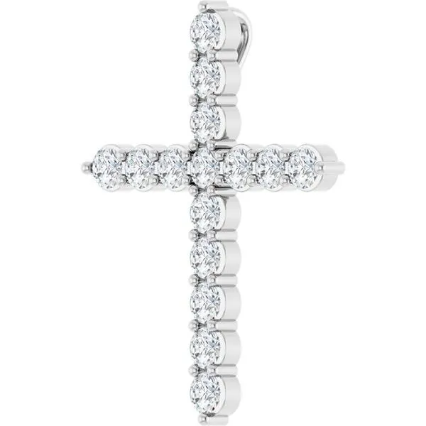 Accented Cross Pendant Image 2 Northwood Jewelers Northwood, OH