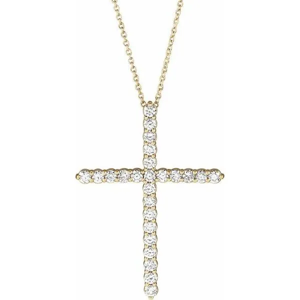 Accented Cross Necklace Hopman Jewelers Elkhart, IN