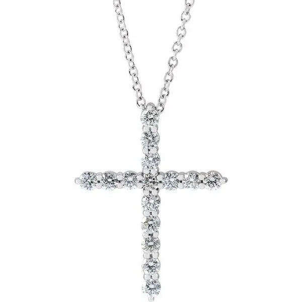 Accented Cross Necklace Rasmussen Jewelers Spanish Fork, UT