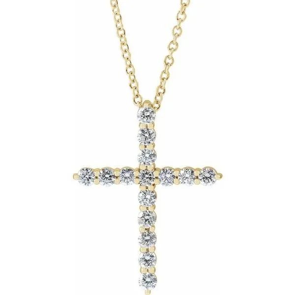 Accented Cross Necklace Rasmussen Jewelers Spanish Fork, UT