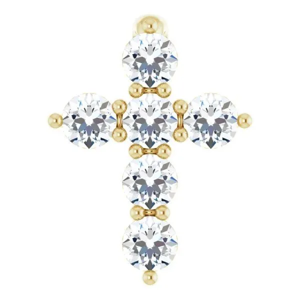 Accented Cross Pendant Hart's Jewelers Grants Pass, OR