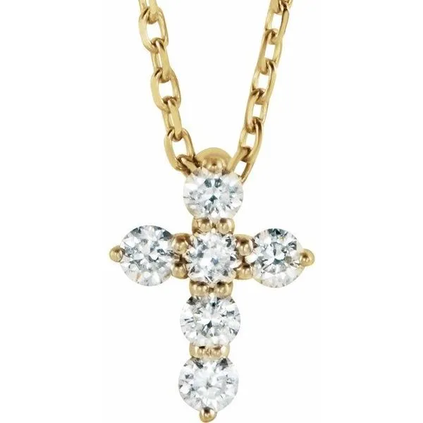 Accented Cross Necklace McCoy Jewelers Bartlesville, OK