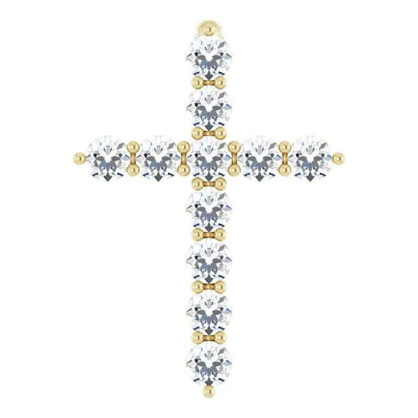 Accented Cross Pendant Comstock Jewelers Edmonds, WA