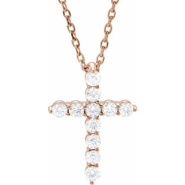 Accented Cross Necklace McCoy Jewelers Bartlesville, OK
