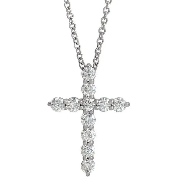 Accented Cross Necklace Moseley Diamond Showcase Inc Lexington, SC