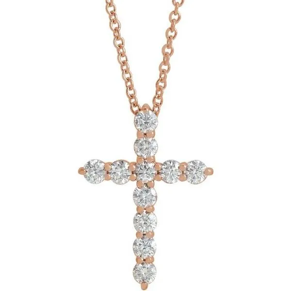 Accented Cross Necklace Rasmussen Jewelers Spanish Fork, UT