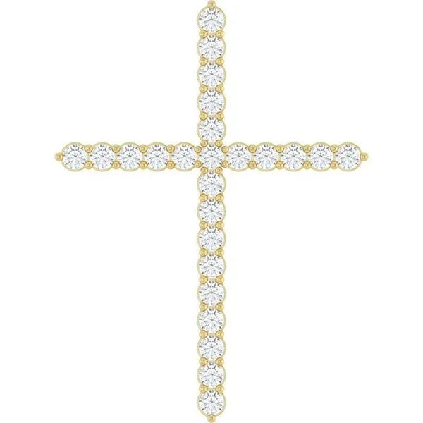 Accented Cross Pendant Gaines Jewelry FLINT, MI