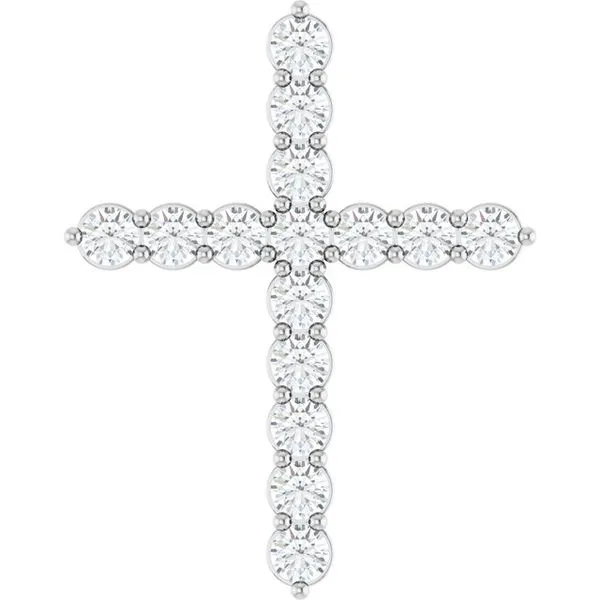 Accented Cross Pendant Scirto's Jewelry Lockport, NY