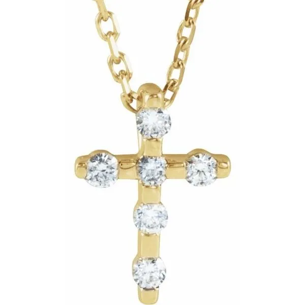 Accented Cross Necklace Rasmussen Jewelers Spanish Fork, UT