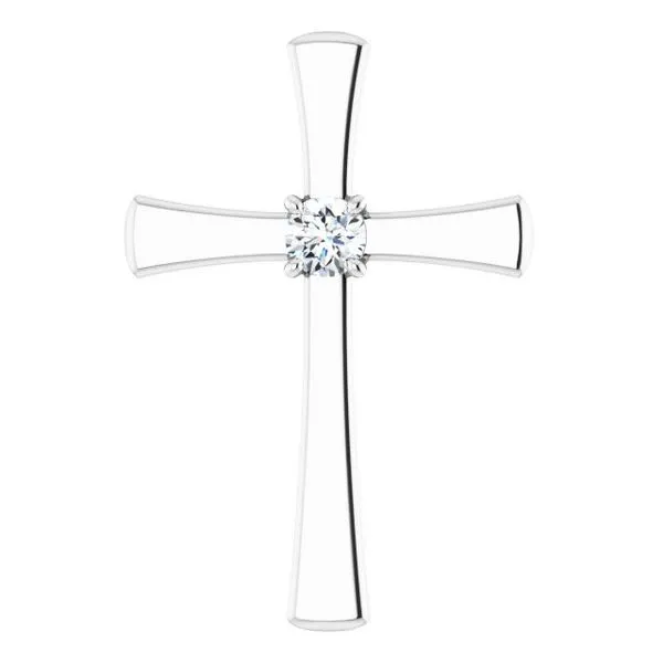 Solitaire Cross Pendant Arnold's Jewelry and Gifts Logansport, IN