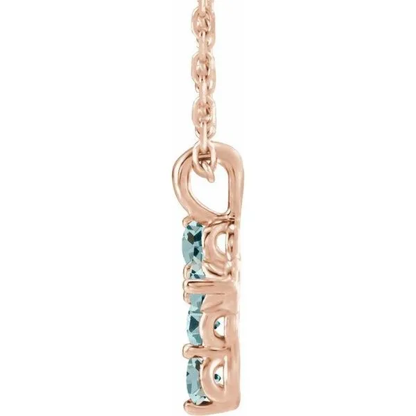 Accented Cross Necklace Image 2 Bauble Patch Jewelers Comstock Park, MI