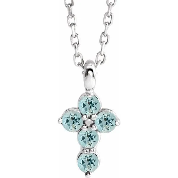 Accented Cross Necklace Jewelry Design Studio Jensen Beach, FL