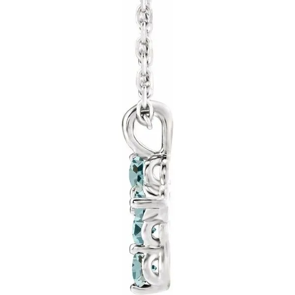 Accented Cross Necklace Image 2 Jewelry Design Studio Jensen Beach, FL