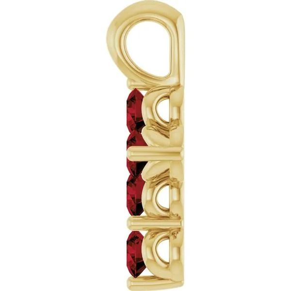 Accented Cross Pendant Image 3 Hopman Jewelers Elkhart, IN