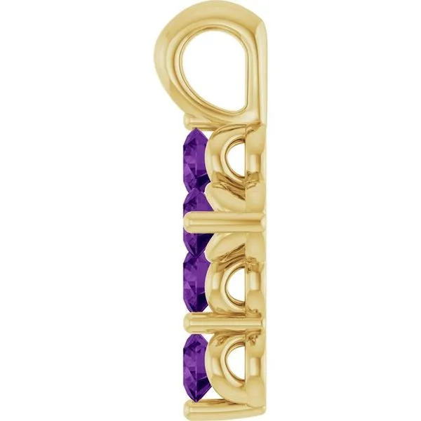 Accented Cross Pendant Image 3 J. Meredith Jewelers Delafield, WI