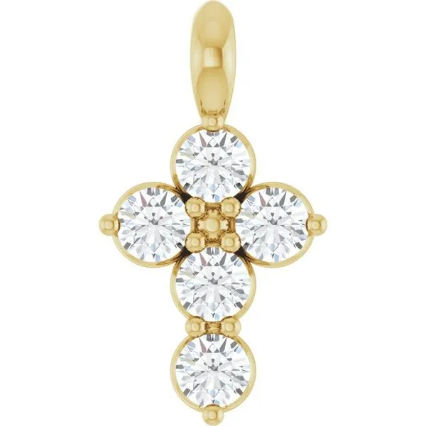 Accented Cross Pendant J. Meredith Jewelers Delafield, WI