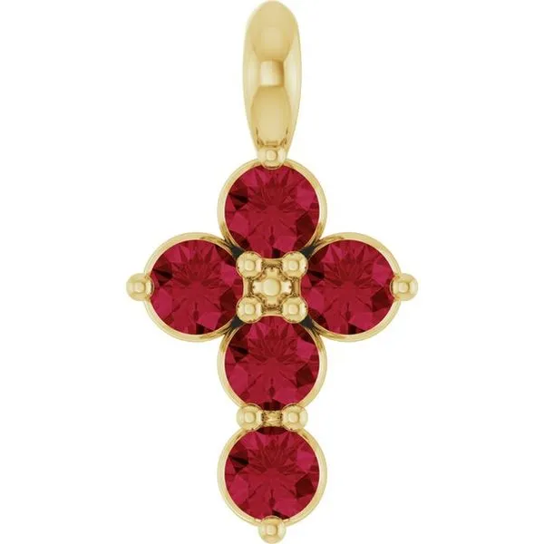 Accented Cross Pendant Hopman Jewelers Elkhart, IN