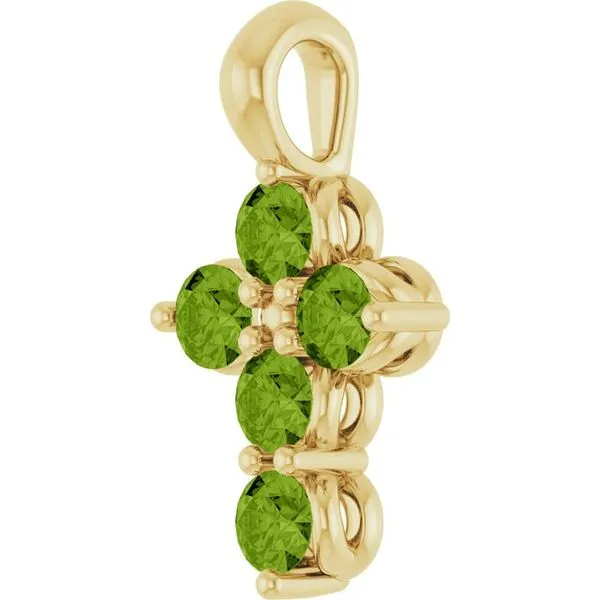 Accented Cross Pendant Image 2 Atlanta West Jewelry Douglasville, GA