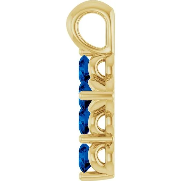 Accented Cross Pendant Image 2 Hopman Jewelers Elkhart, IN