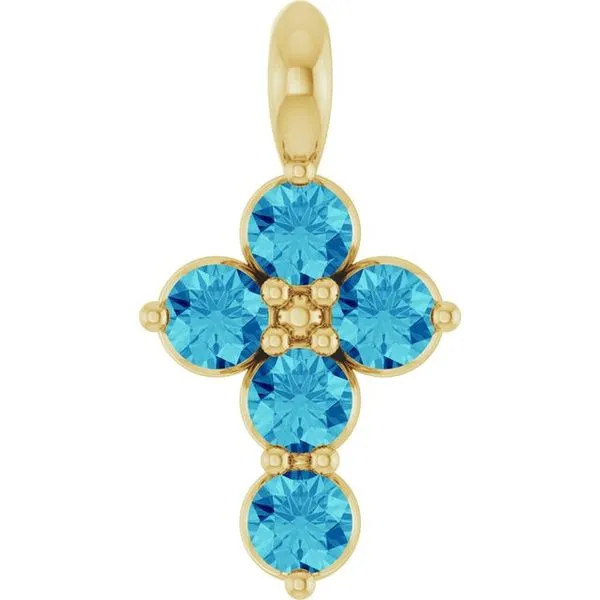 Accented Cross Pendant J. Meredith Jewelers Delafield, WI