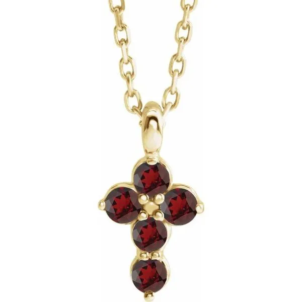 Accented Cross Necklace Hopman Jewelers Elkhart, IN