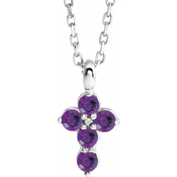Accented Cross Necklace Hopman Jewelers Elkhart, IN