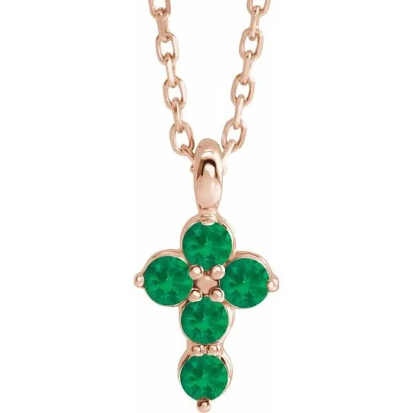 Accented Cross Necklace J. Meredith Jewelers Delafield, WI