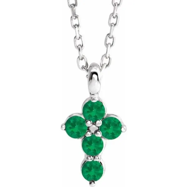 Accented Cross Necklace Hopman Jewelers Elkhart, IN