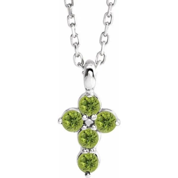 Accented Cross Necklace Hopman Jewelers Elkhart, IN