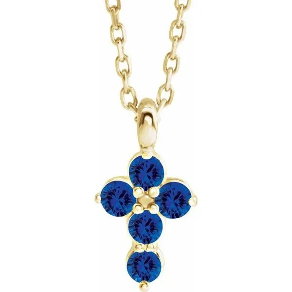 Accented Cross Necklace Hopman Jewelers Elkhart, IN