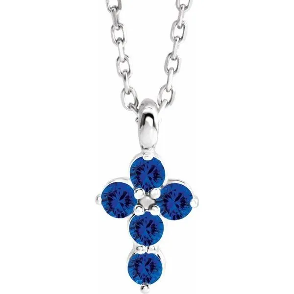 Accented Cross Necklace Hopman Jewelers Elkhart, IN