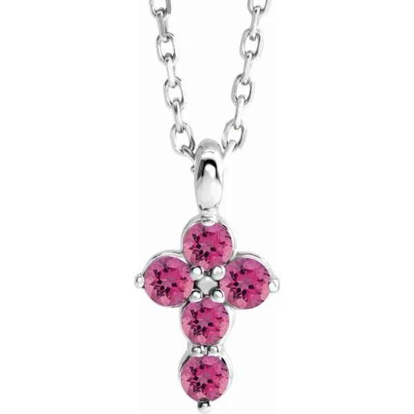 Accented Cross Necklace Jewelry Design Studio Jensen Beach, FL