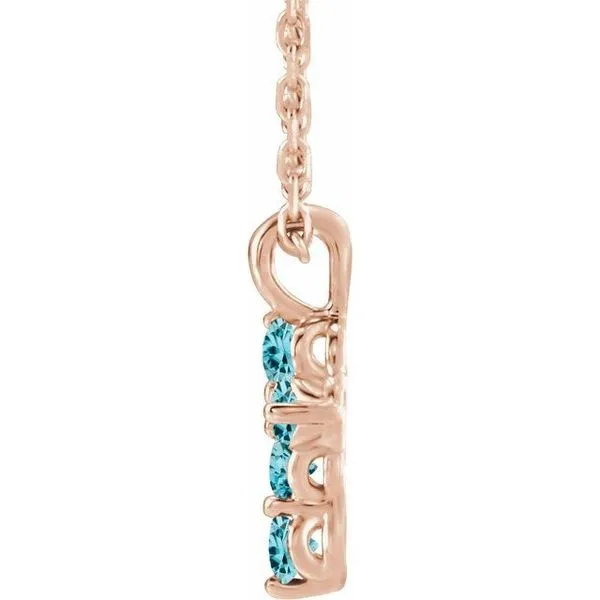 Accented Cross Necklace Image 2 Arnold's Jewelry and Gifts Logansport, IN