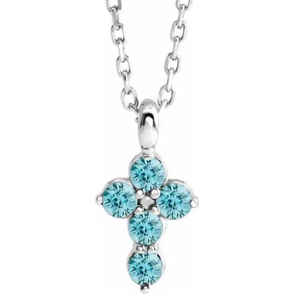 Accented Cross Necklace Hopman Jewelers Elkhart, IN