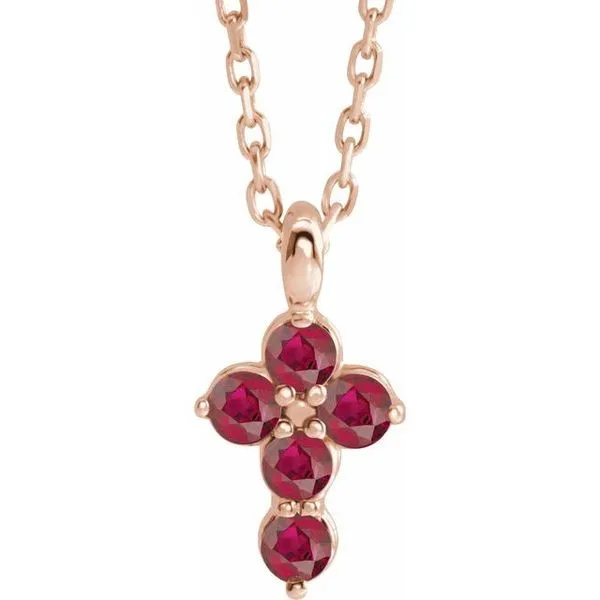 Accented Cross Necklace Hopman Jewelers Elkhart, IN