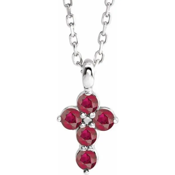 Accented Cross Necklace J. Meredith Jewelers Delafield, WI