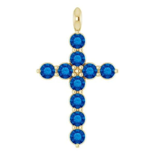 Accented Cross Pendant D'Errico Jewelry Scarsdale, NY