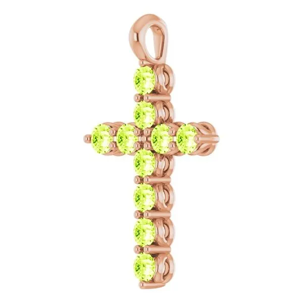 Accented Cross Pendant Image 2 Cherry Street Jewelers Tulsa, OK