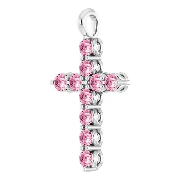 Accented Cross Pendant Image 2 Hopman Jewelers Elkhart, IN