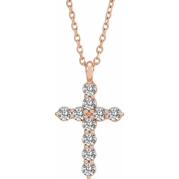 Accented Cross Necklace Hopman Jewelers Elkhart, IN