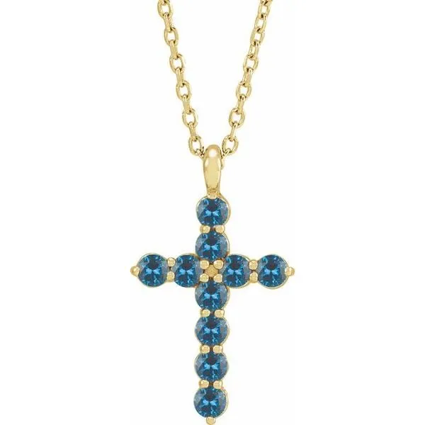 Accented Cross Necklace Hopman Jewelers Elkhart, IN