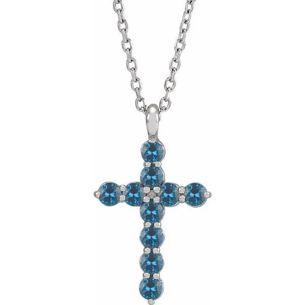 Accented Cross Necklace Hopman Jewelers Elkhart, IN