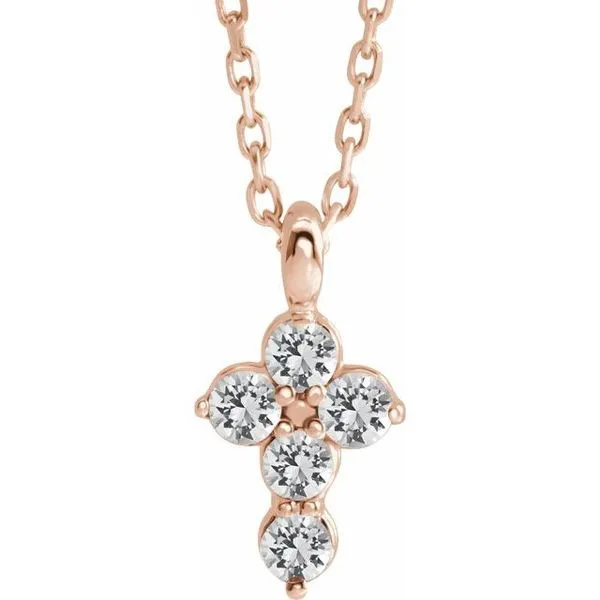 Accented Cross Necklace Hopman Jewelers Elkhart, IN