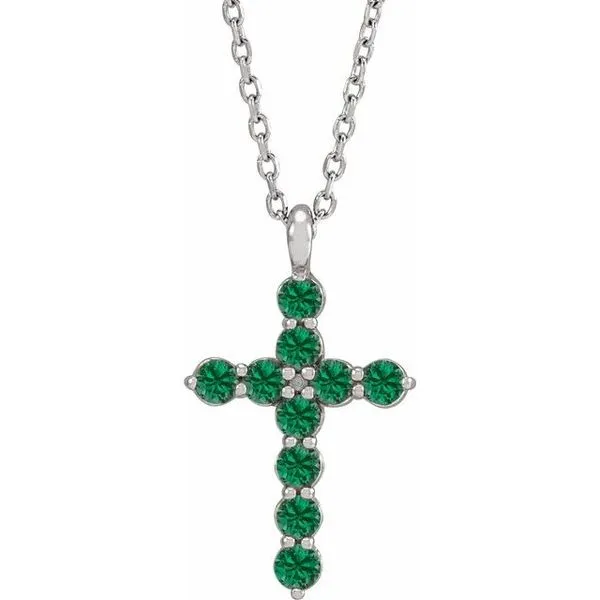 Accented Cross Necklace Jewelry Design Studio Jensen Beach, FL