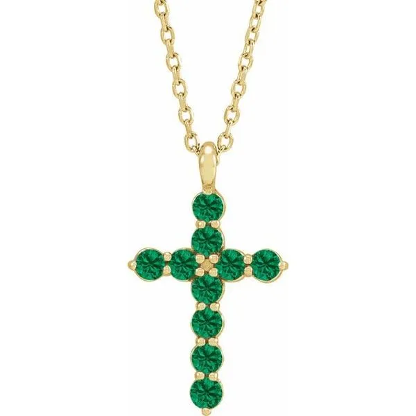 Accented Cross Necklace J. Meredith Jewelers Delafield, WI