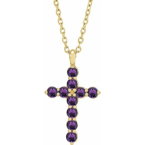 Accented Cross Necklace J. Meredith Jewelers Delafield, WI