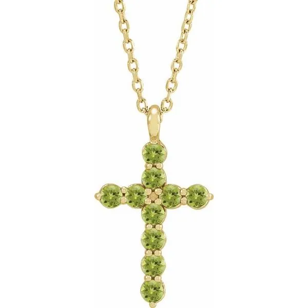 Accented Cross Necklace Hopman Jewelers Elkhart, IN